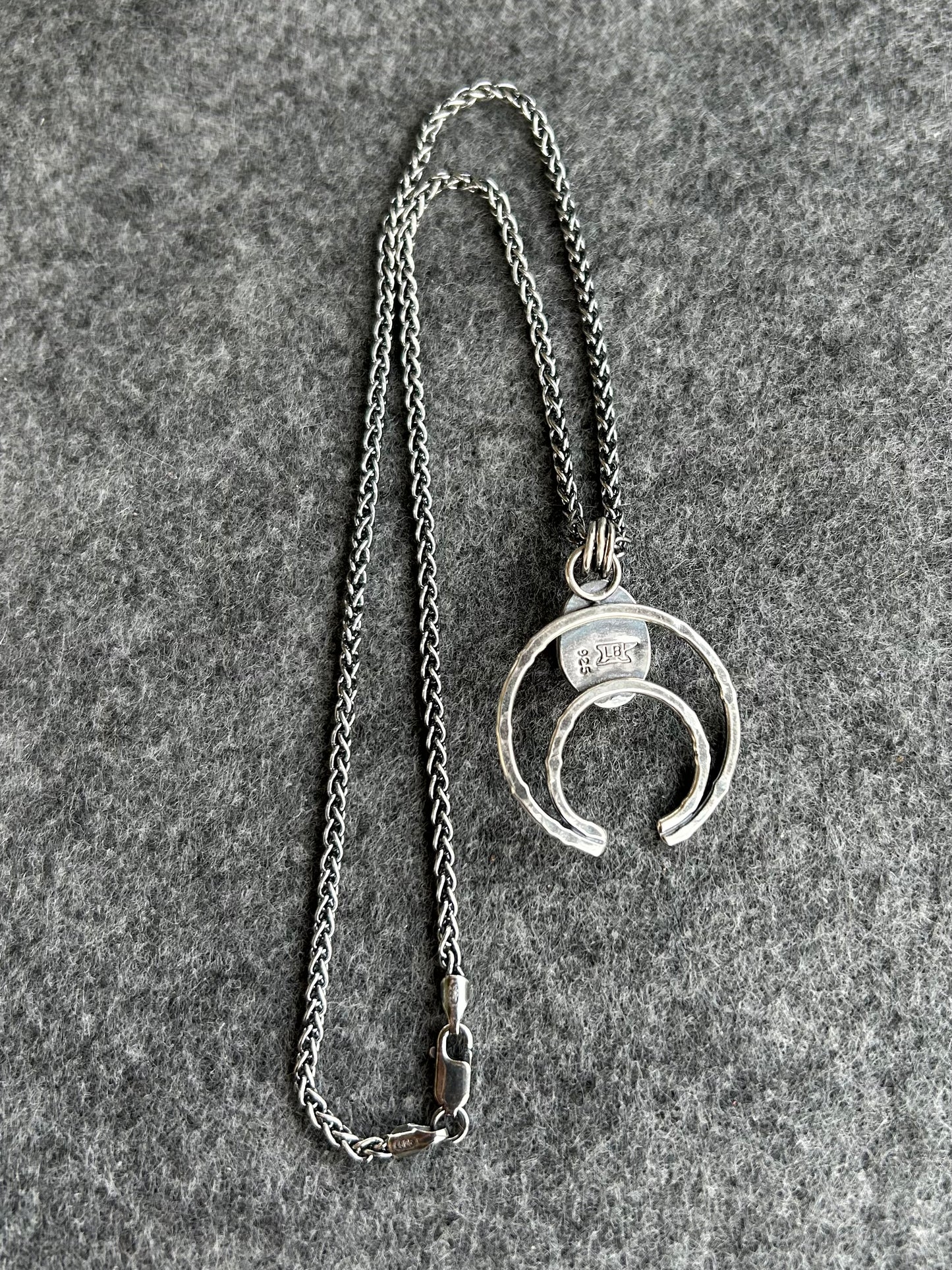 Modern Naja Pendant Necklace with Charoite